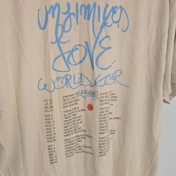 Unlimited Love Tour Kids Graphic Tee - Cream - Picture 5 of 7